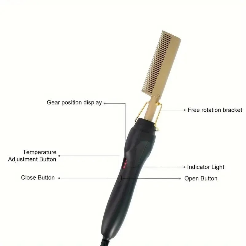 Peigne Thermique Multifonction