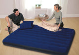 Matelas Gonflable 2 places 2 oreillets pompe electrique+ pompe manuel)