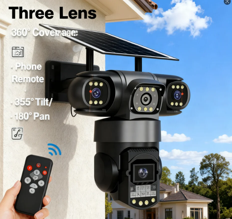 camera Solaire 4K