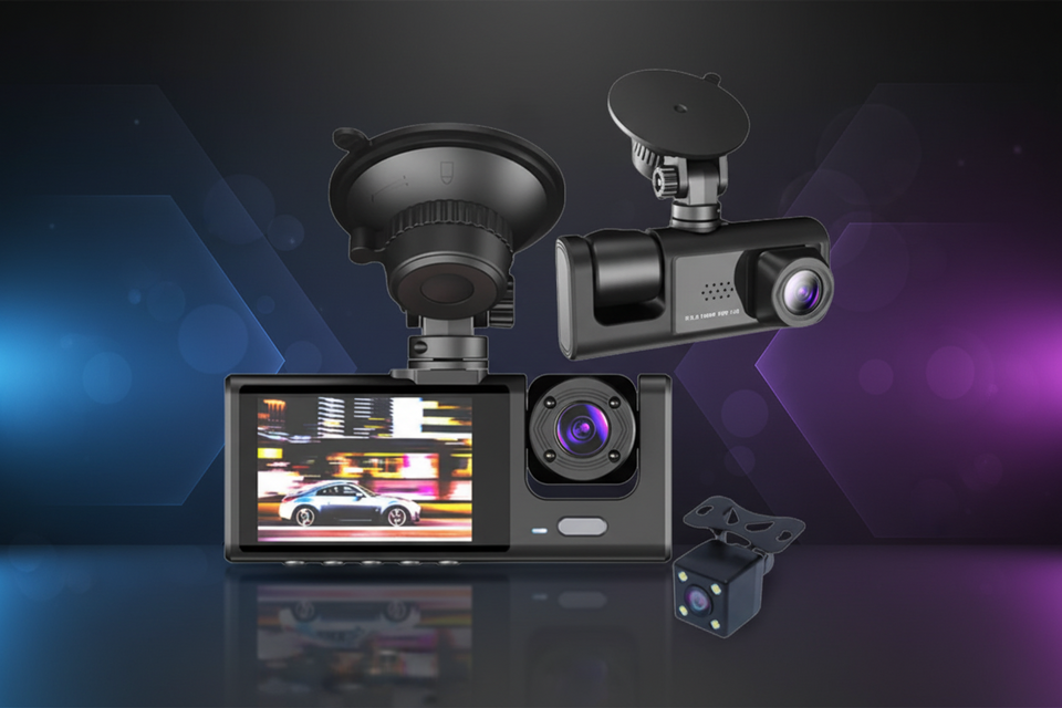 Dash Cam Voiture 1080P – Double Caméra