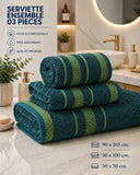 Ensemble serviette 3pieces