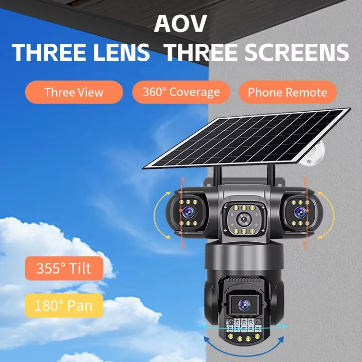 camera Solaire 4K