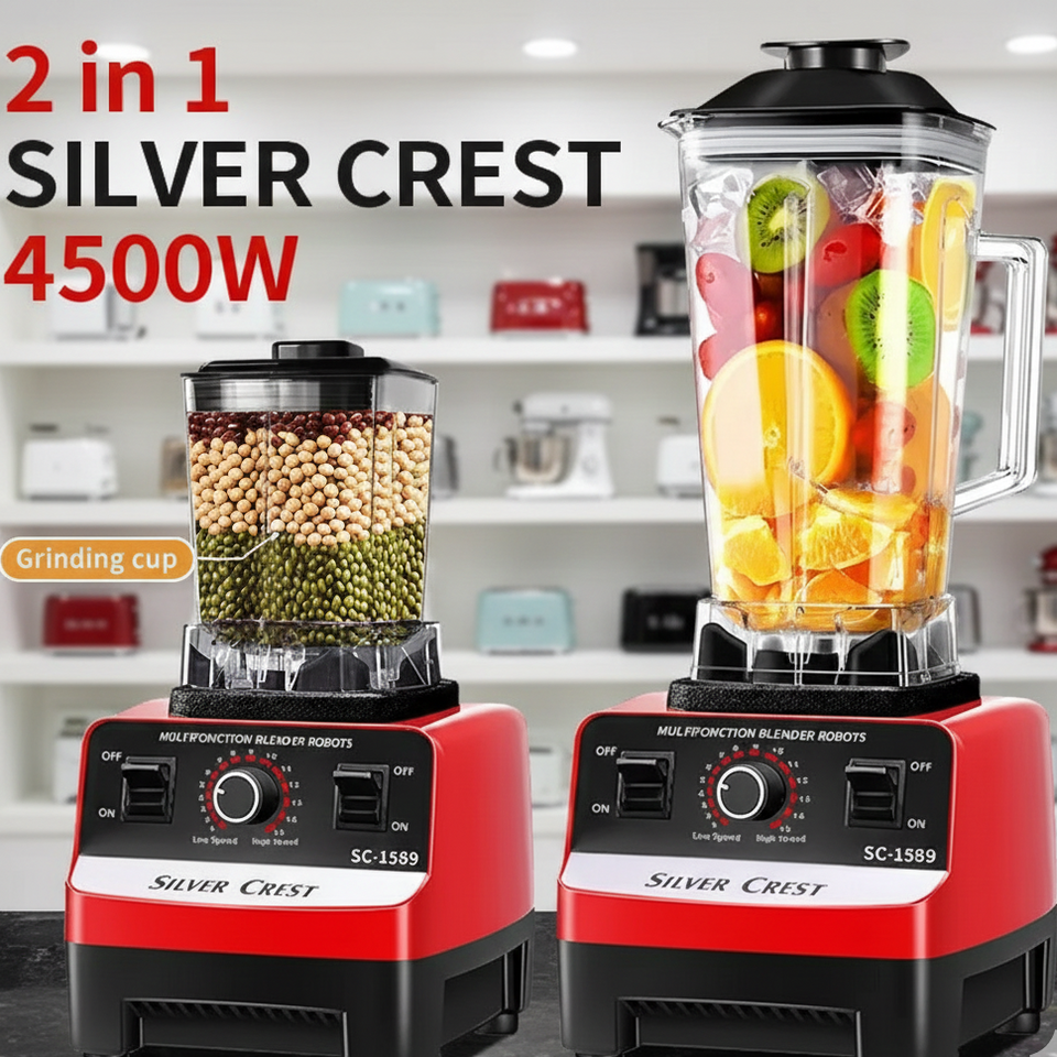 Mixeur 2-en-1 Silver Crest 4500W